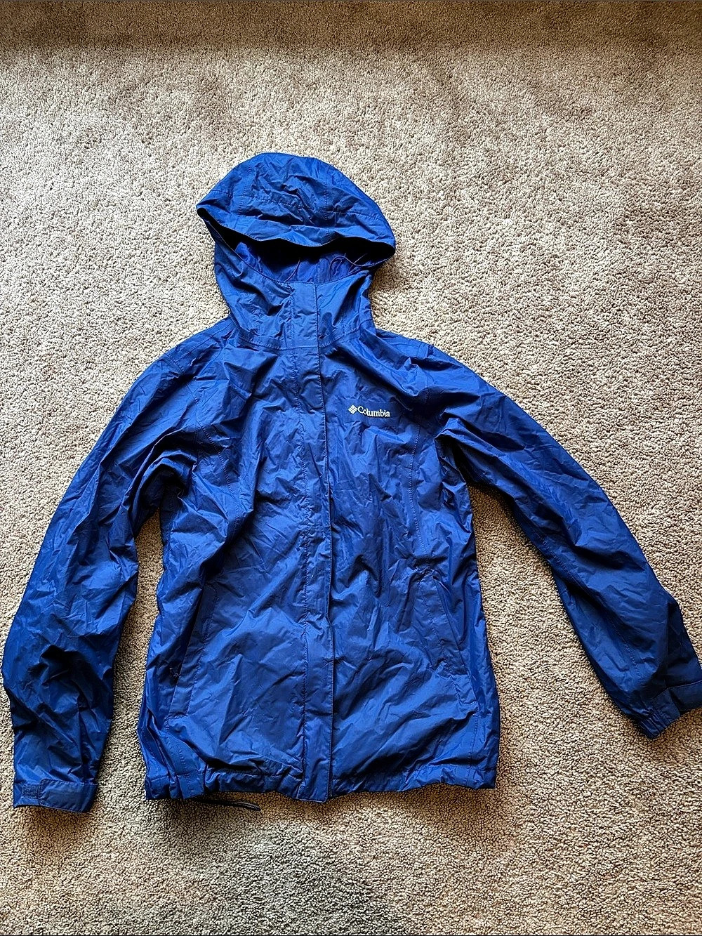 Columbia Arcadia II Rain Jacket Omni-Tech Blue XS